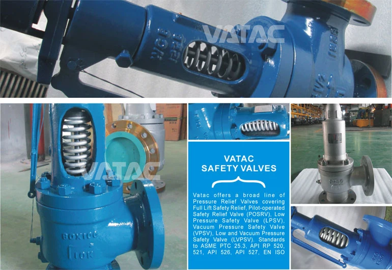Full or Low Lift Spring Loaded Bronz Pressure Safety Relief Valve